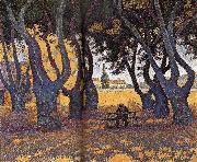 Paul Signac Chinar painting